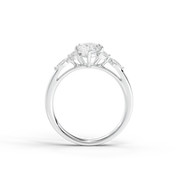 Ice Tear 1.361 Carat Lab Grown Diamond Ring