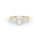 Ice Tear 1.361 Carat Lab Grown Diamond Ring
