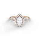 GleamPear crownlight  1.397 Carat Lab Grown Diamond Ring