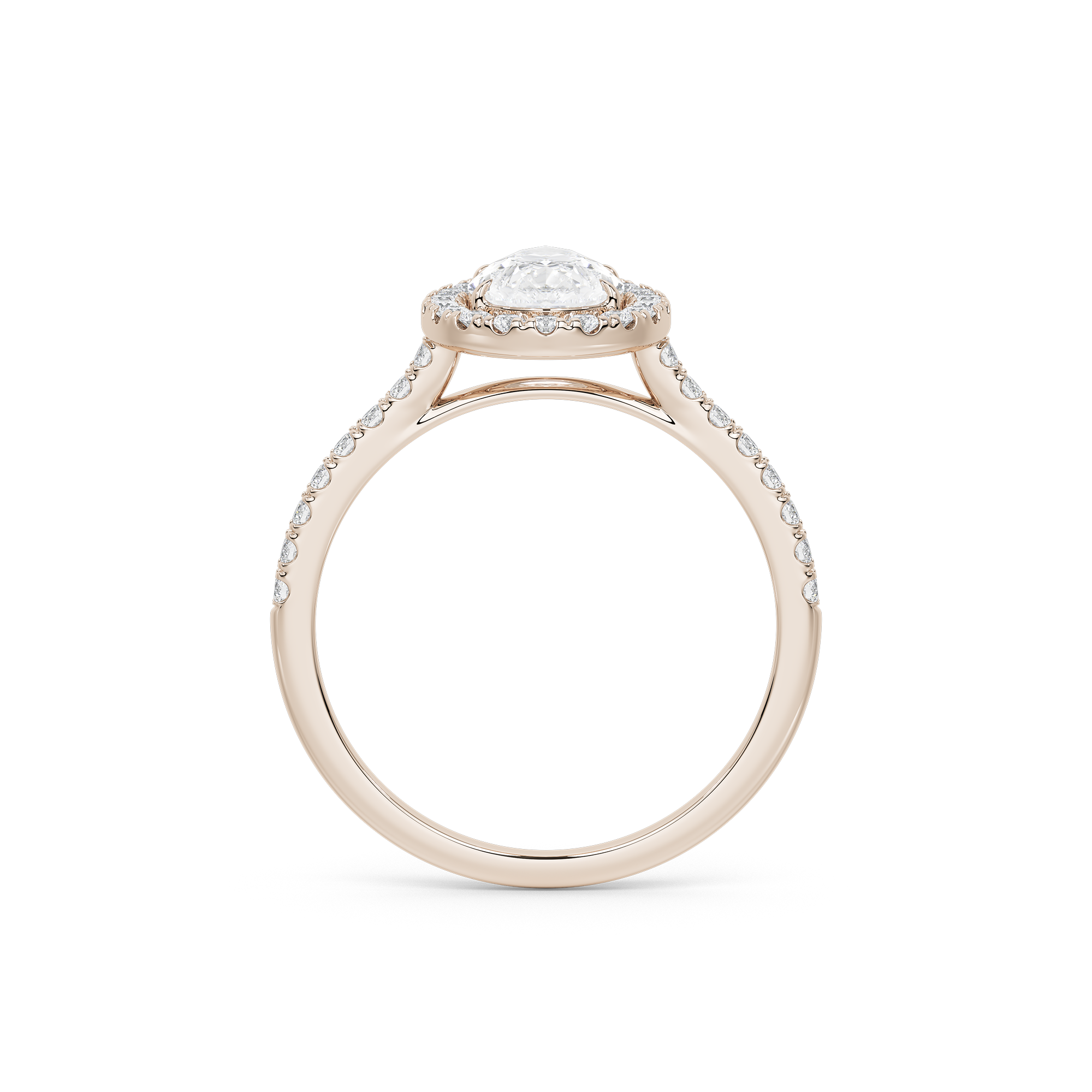 GleamPear crownlight  1.397 Carat Lab Grown Diamond Ring