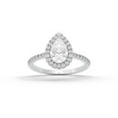 GleamPear crownlight  1.397 Carat Lab Grown Diamond Ring