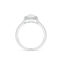 GleamPear crownlight  1.397 Carat Lab Grown Diamond Ring