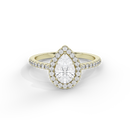 GleamPear crownlight  1.397 Carat Lab Grown Diamond Ring