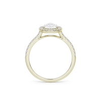 GleamPear crownlight  1.397 Carat Lab Grown Diamond Ring