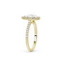 GleamPear crownlight  1.397 Carat Lab Grown Diamond Ring