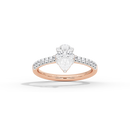PurePear Singula 1.301 Carat Lab Grown Diamond Ring