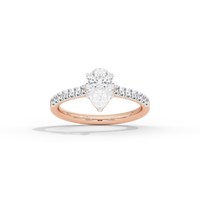 PurePear Singula 1.301 Carat Lab Grown Diamond Ring