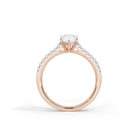 PurePear Singula 1.301 Carat Lab Grown Diamond Ring