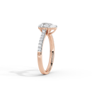 PurePear Singula 1.301 Carat Lab Grown Diamond Ring