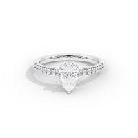PurePear Singula 1.301 Carat Lab Grown Diamond Ring