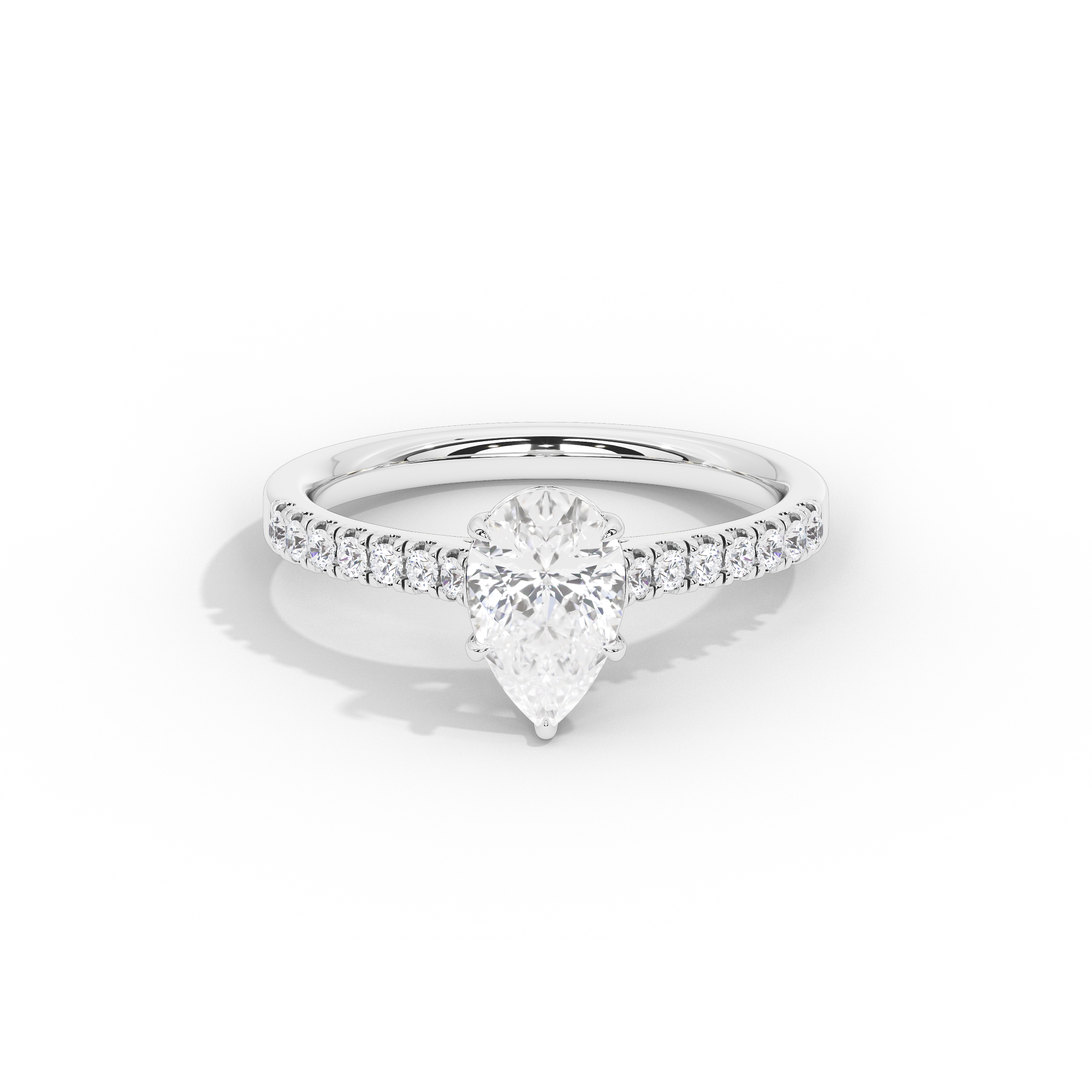 PurePear Singula 1.301 Carat Lab Grown Diamond Ring