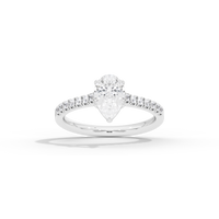 PurePear Singula 1.301 Carat Lab Grown Diamond Ring