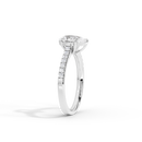 PurePear Singula 1.301 Carat Lab Grown Diamond Ring