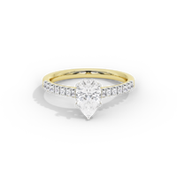 PurePear Singula 1.301 Carat Lab Grown Diamond Ring