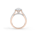 Pear Crownlight 1.748 Carat Lab Grown Diamond Ring