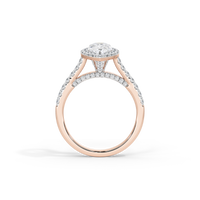 Pear Crownlight 1.748 Carat Lab Grown Diamond Ring