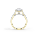 Pear Crownlight 1.748 Carat Lab Grown Diamond Ring