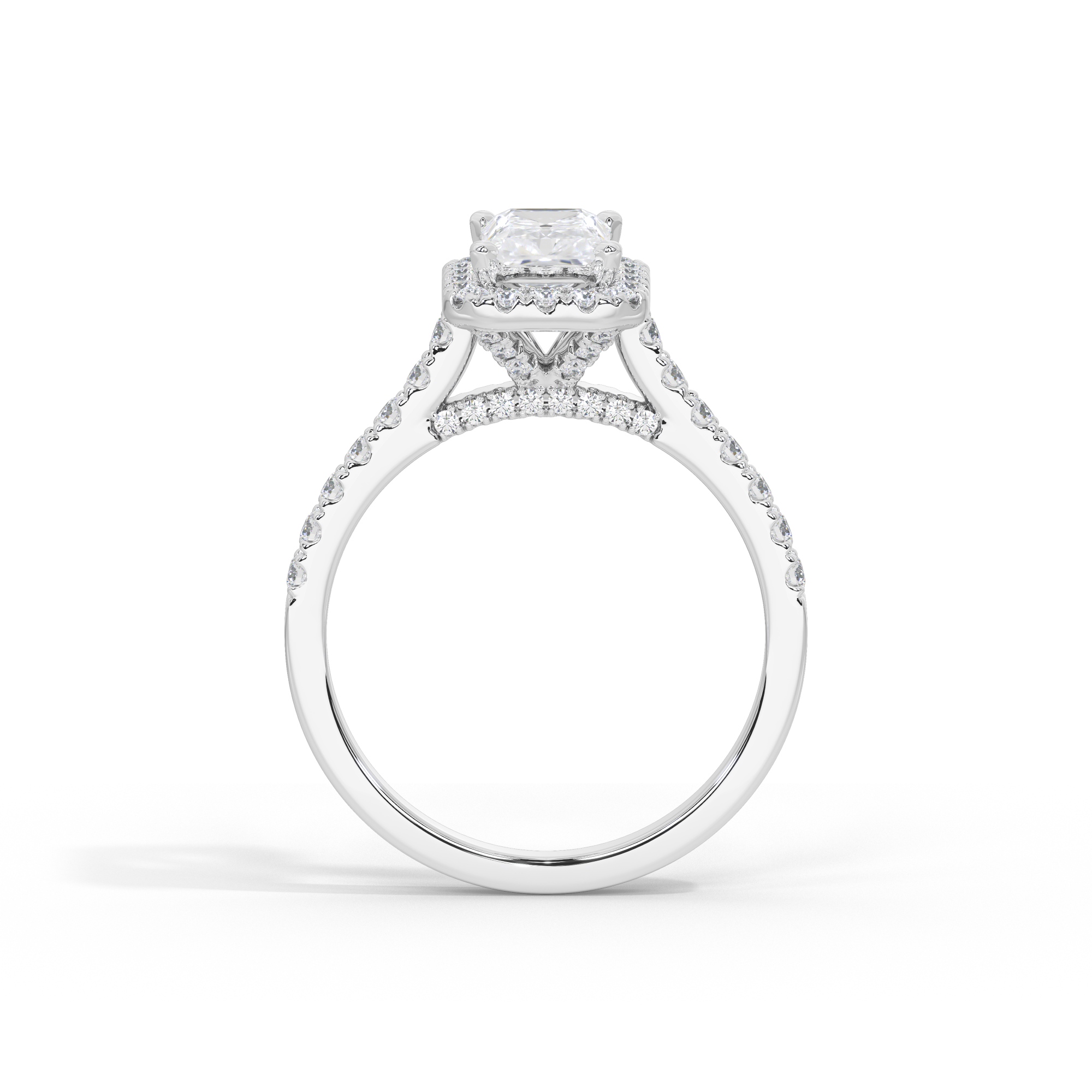 Bagutte Crownlight 2.113 Carat Lab Grown Diamond Ring