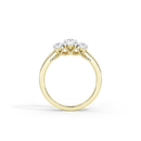 Trinity Glow 0.599 Carat Lab Grown Diamond Ring