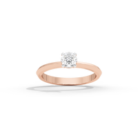 Solasta Mini Singula 0.525 Carat Lab Grown Diamond Ring