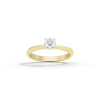 Solasta Mini Singula 0.525 Carat Lab Grown Diamond Ring