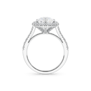 Round Crownlight 1.296 Carat Lab Grown Diamond Ring