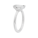 Fine Bezel Emerald Singula 2 Lab Grown Diamond Ring