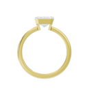 Fine Bezel Emerald Singula 2 Lab Grown Diamond Ring