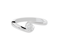 Pinky Promise Singula - Lab Diamond Ring