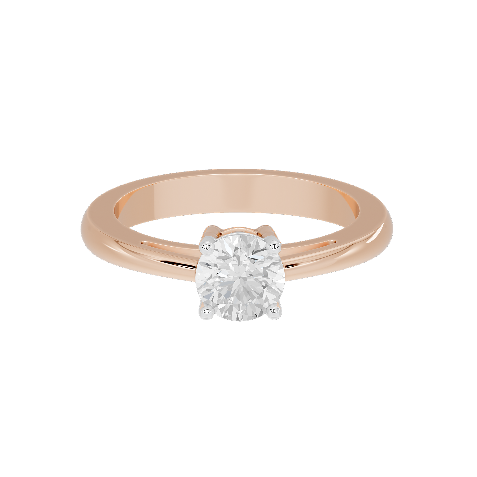 True One Singula 0.925 Carat Lab Grown Diamond Ring