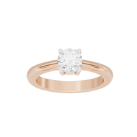 True One Singula 0.925 Carat Lab Grown Diamond Ring