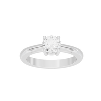 True One Singula 0.925 Carat Lab Grown Diamond Ring