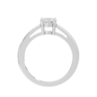 True One Singula 0.925 Carat Lab Grown Diamond Ring
