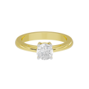 True One Singula 0.925 Carat Lab Grown Diamond Ring
