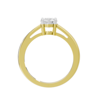 True One Singula 0.925 Carat Lab Grown Diamond Ring