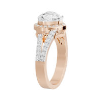 Big Heartline Crownlight 2.543 Lab Grown Diamond Ring