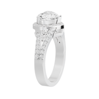 Big Heartline Crownlight 2.543 Lab Grown Diamond Ring