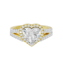 Big Heartline Crownlight 2.543 Lab Grown Diamond Ring