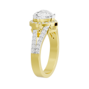 Big Heartline Crownlight 2.543 Lab Grown Diamond Ring