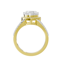 Big Heartline Crownlight 2.543 Lab Grown Diamond Ring