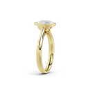Solasta Pear Singula Bezel 1.107 Carat Lab Grown Diamond Ring