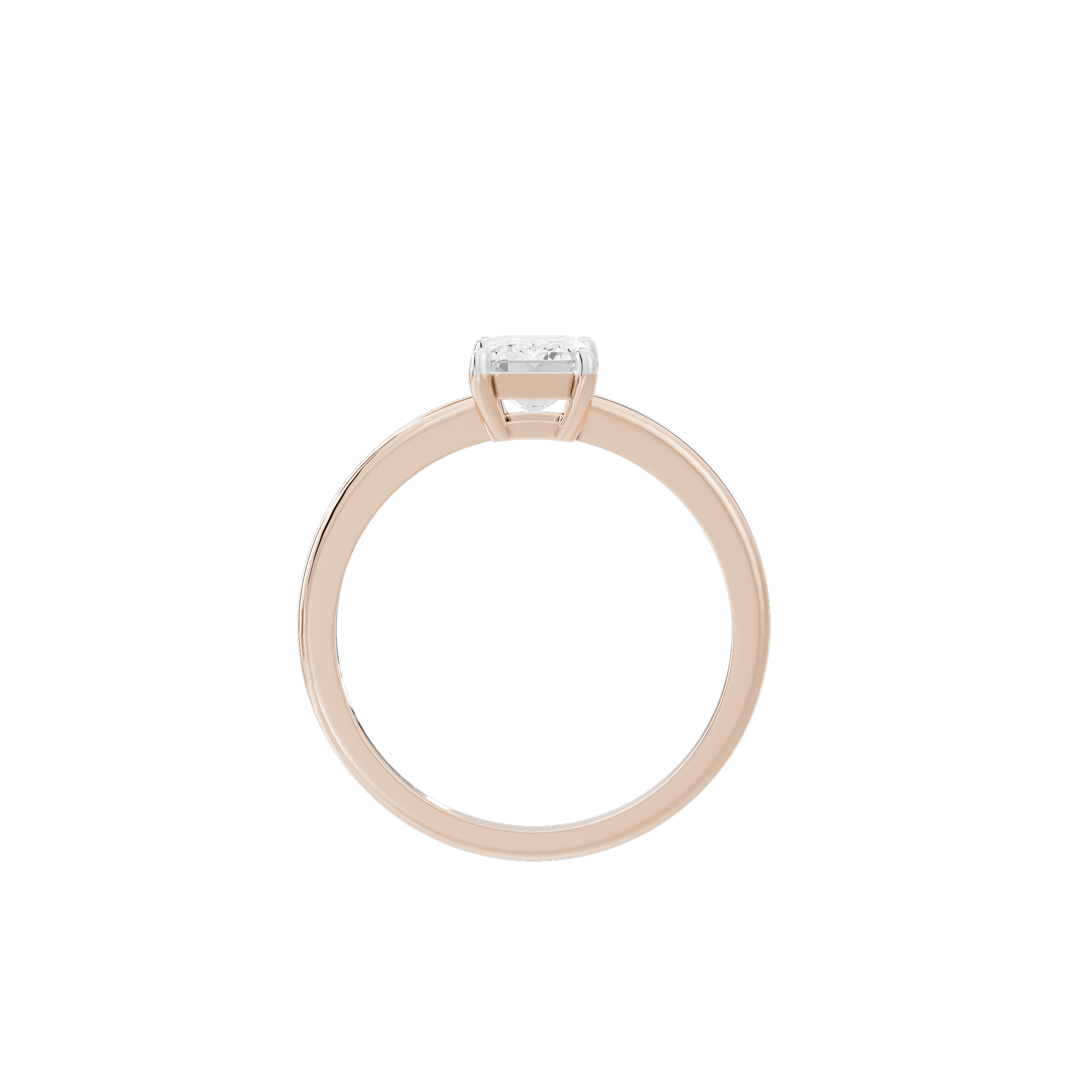 Singula Emerald 1.087 Carat Lab Grown Diamond Ring