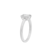 Singula Emerald 1.087 Carat Lab Grown Diamond Ring