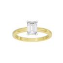 Singula Emerald 1.087 Carat Lab Grown Diamond Ring