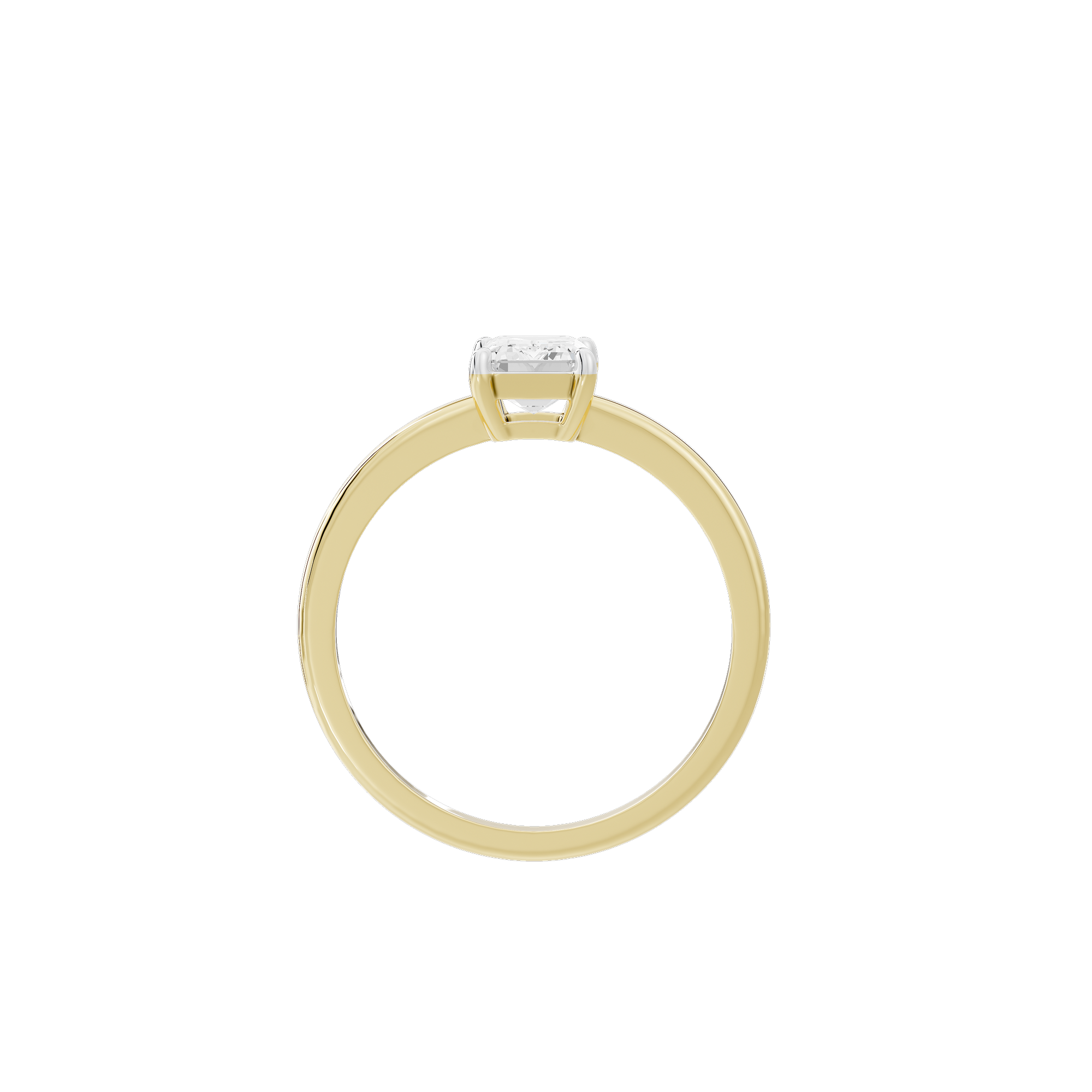 Singula Emerald 1.087 Carat Lab Grown Diamond Ring