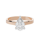 Pear Singula 0.969 Carat Lab Grown Diamond Ring