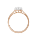 Pear Singula 0.969 Carat Lab Grown Diamond Ring