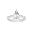 Pear Singula 0.969 Carat Lab Grown Diamond Ring