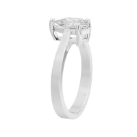Pear Singula 0.969 Carat Lab Grown Diamond Ring
