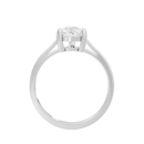 Pear Singula 0.969 Carat Lab Grown Diamond Ring